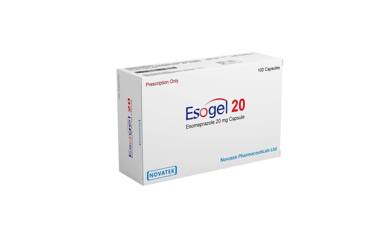 Capsule Esogel 20mg (100pcs)
